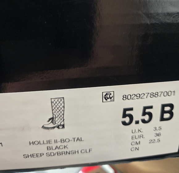 Lauren Ralph Lauren Hollie II Tall Riding Boots Womens 5.5 Black Quilted New - Picture 5 of 6